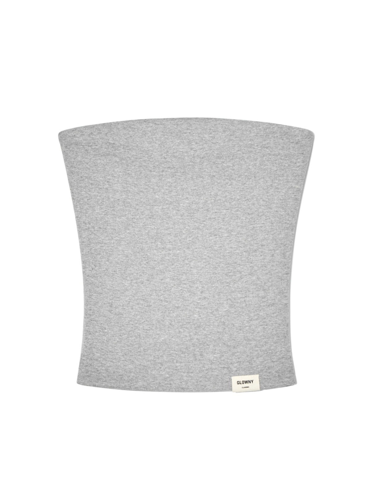 GLOWNY G Classic Tube Top (Gray)