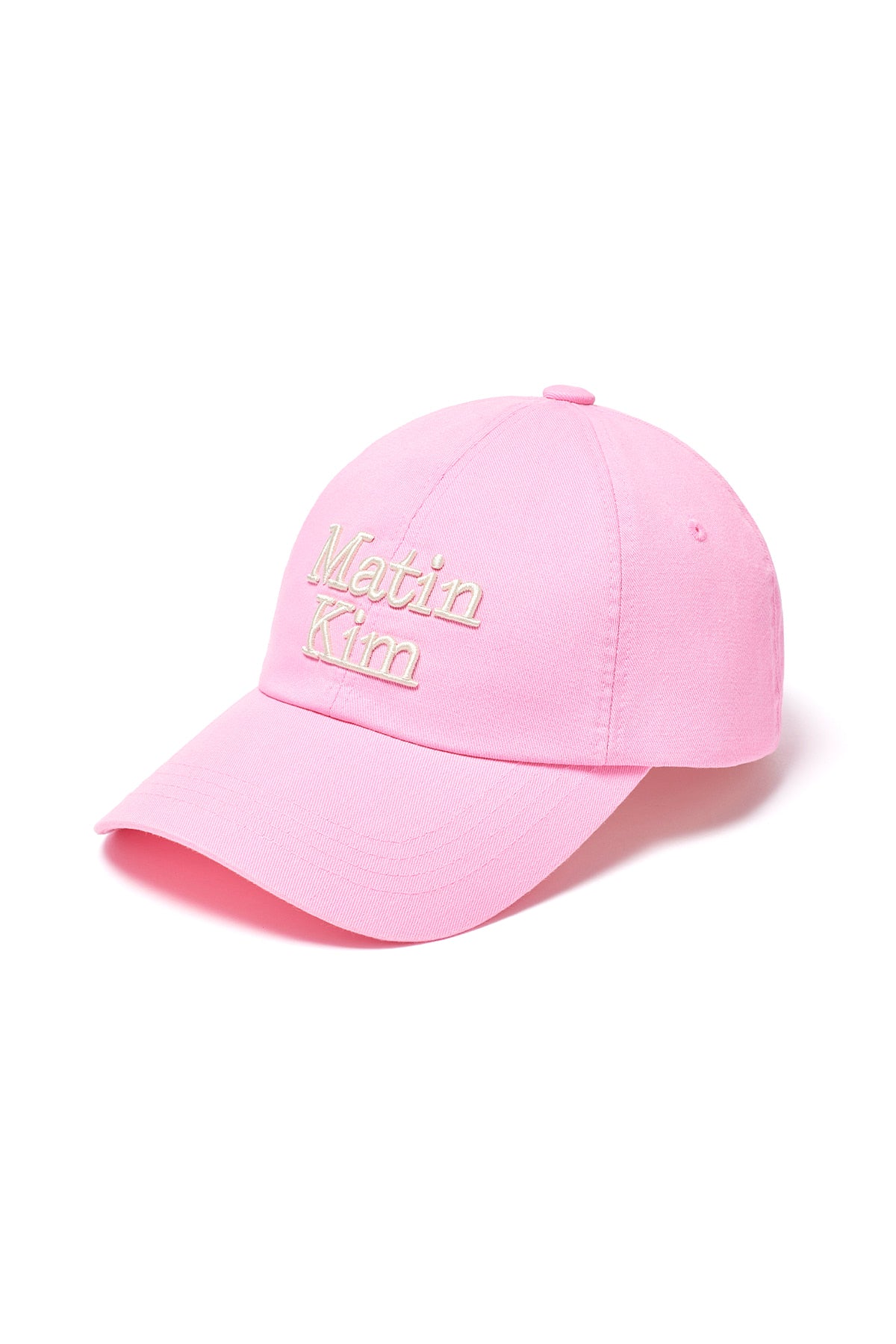 [matinkim] MATIN VOLUME LOGO BALL CAP IN PINK