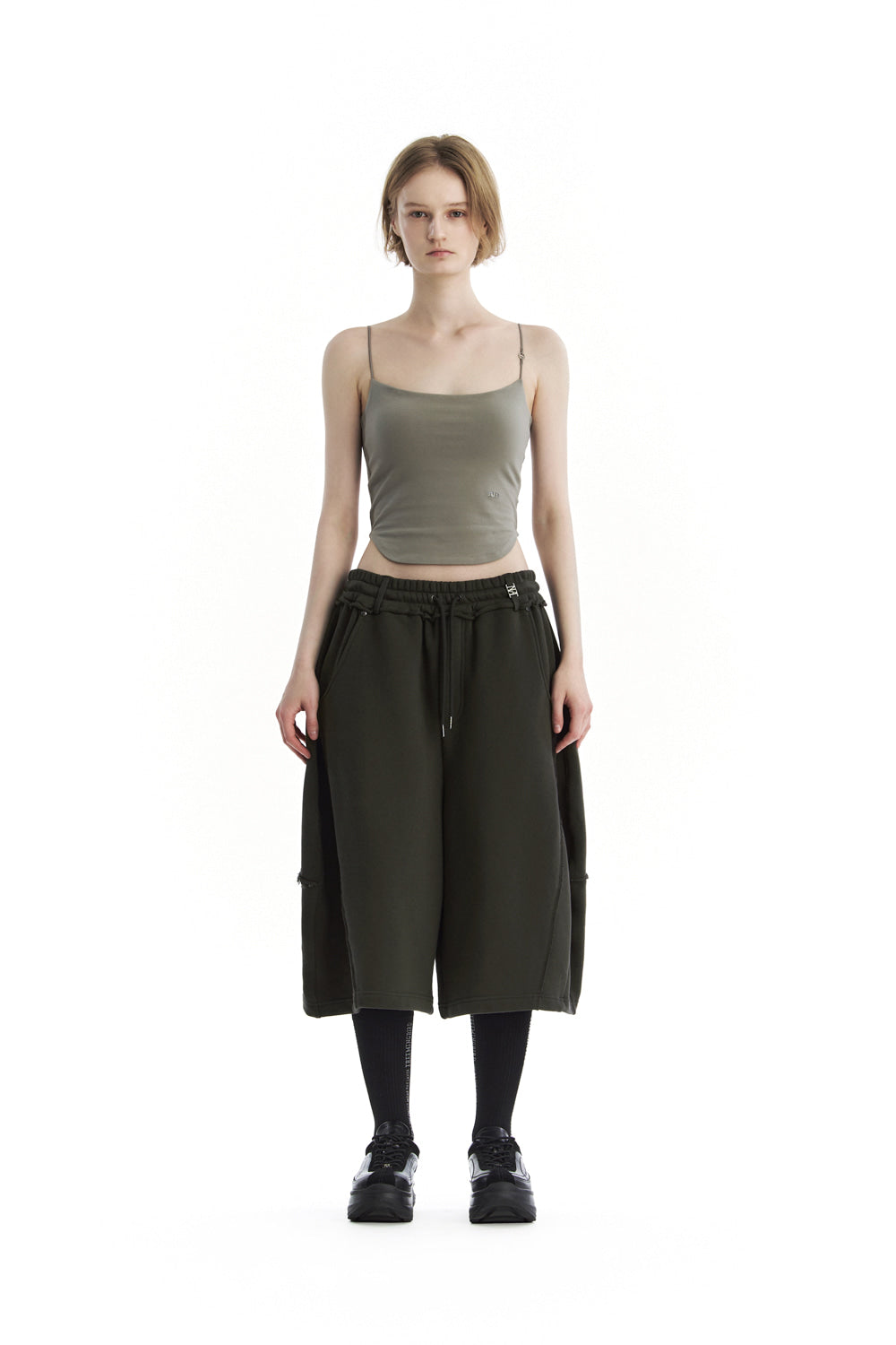 Treemingbird Tmb Bra Cap Camisole Khaki Gray