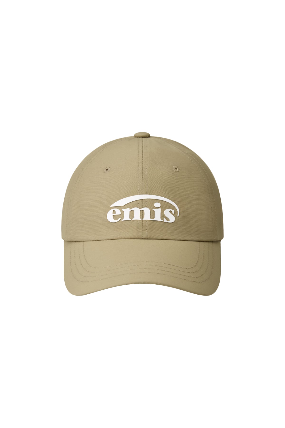 Emis Nylon Ball Cap-Beige