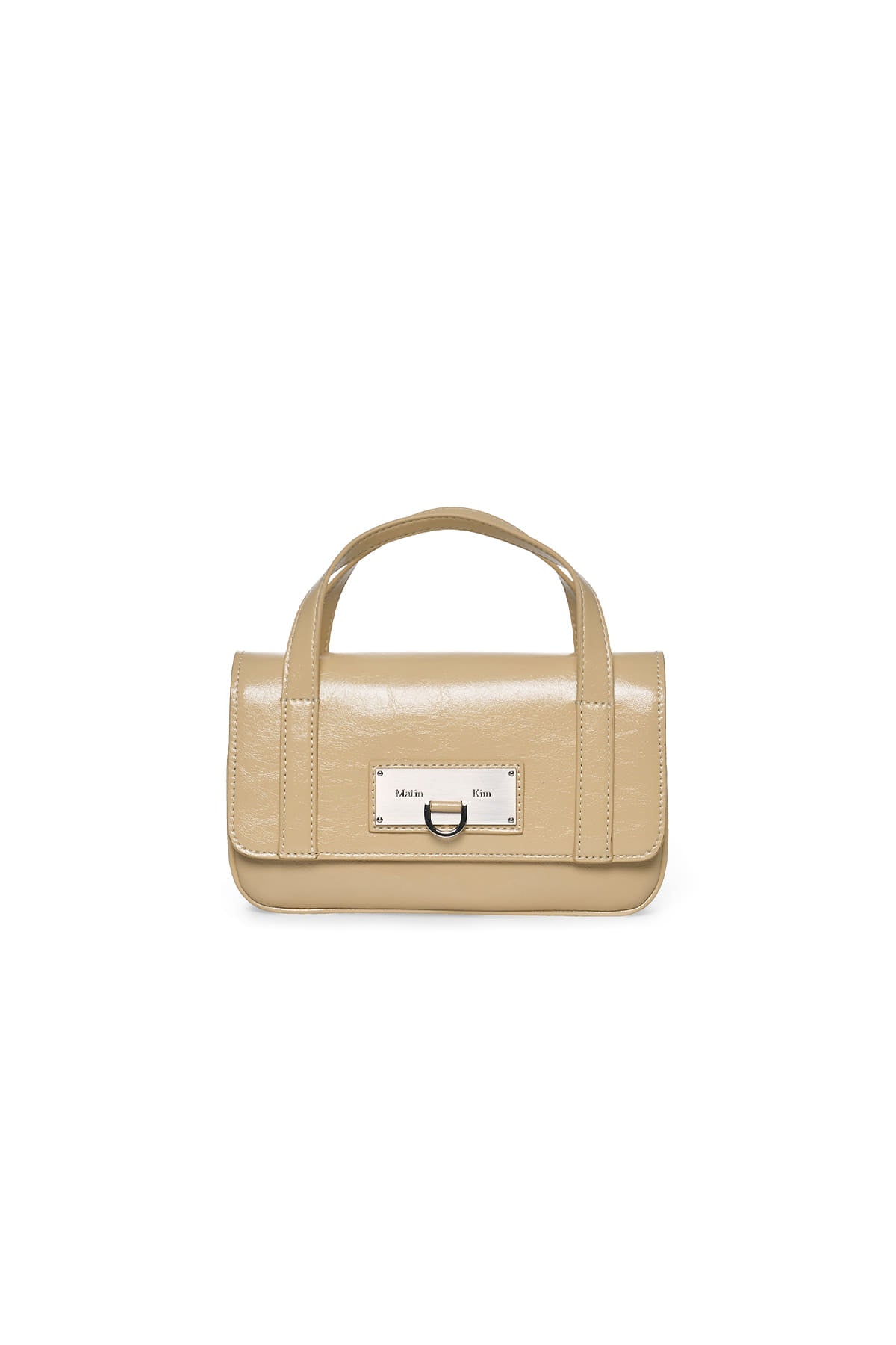 Matinkim Multi-Pocket Mini Cross Bag IN Light Yellow