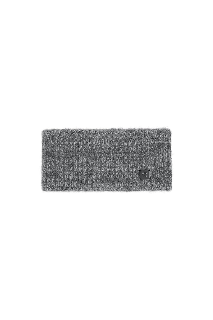Treemingbird Fluffy Mixed Knit Hairband Charcoal