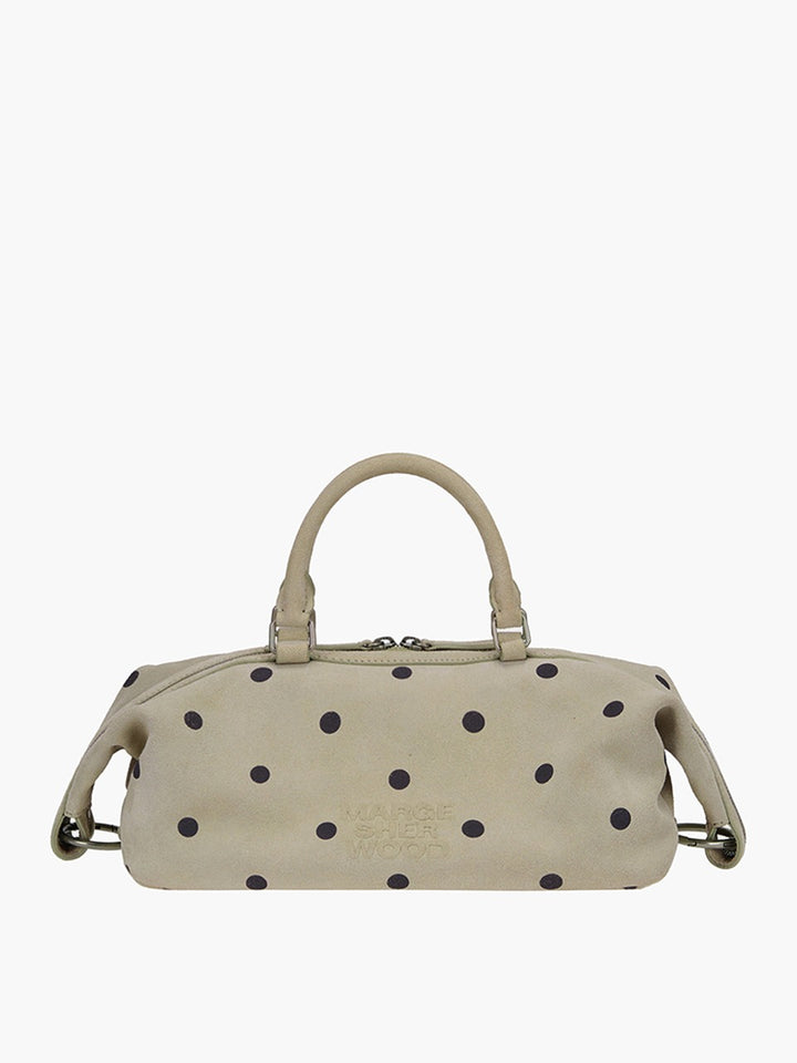 Margesherwood Dumpling EW Tote blond wood printed suede
