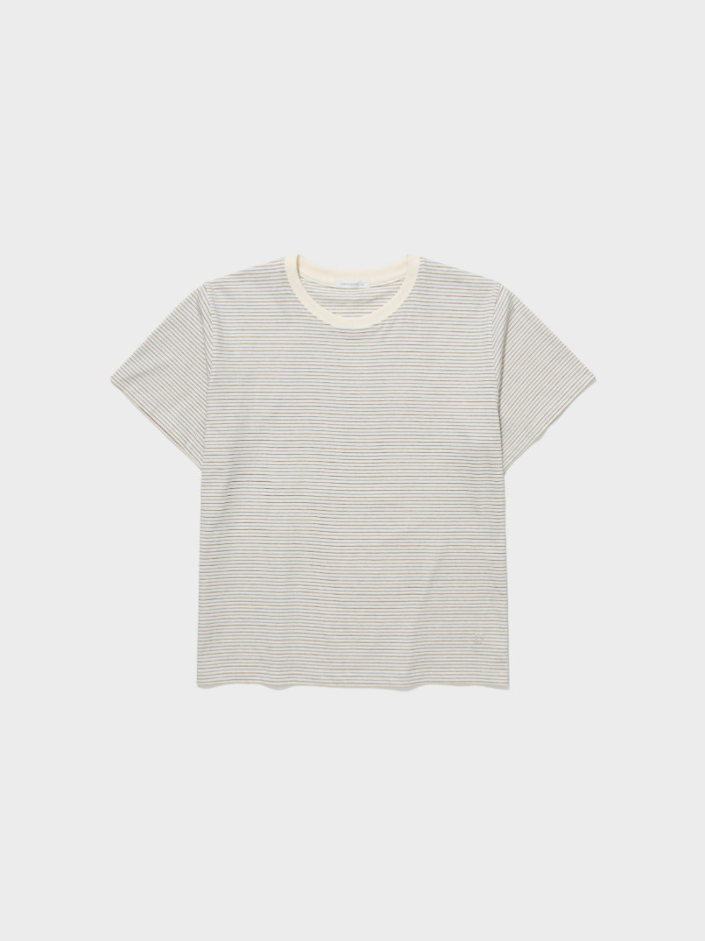 Low Classic Lc Striped Basic Tee Ivory