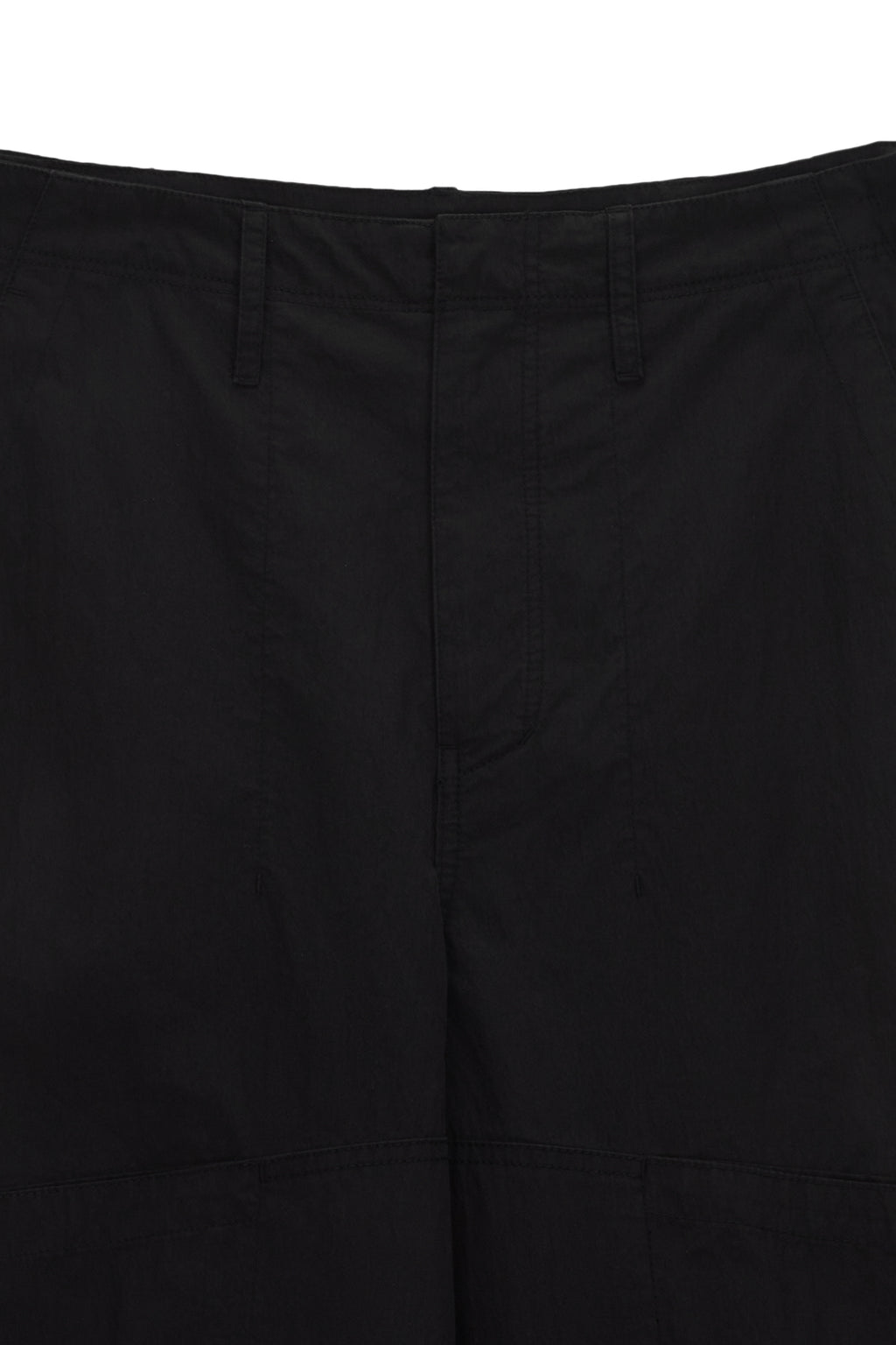 Matinkim Button Roll UP Double Knee Pants For Men IN Black