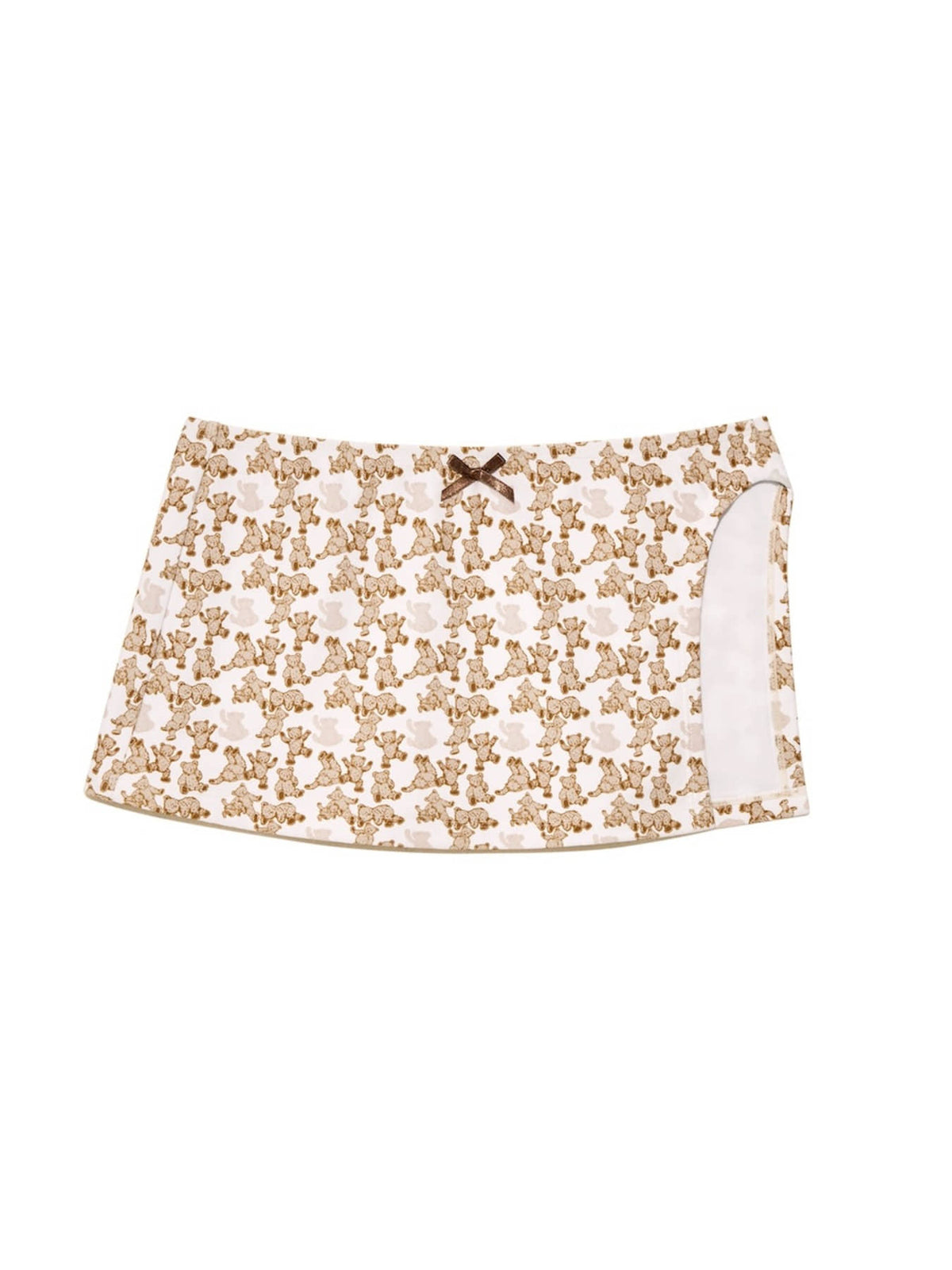 GLOWNY Hugging Bikini Skirt (Milk Bear)