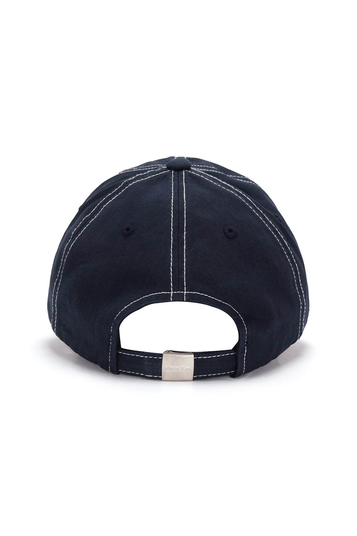 [matinkim] MATIN STITCH BALL CAP IN NAVY