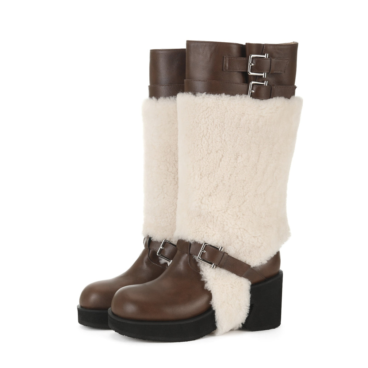 Osoi Toboo Brocle Boots Cognac Brown