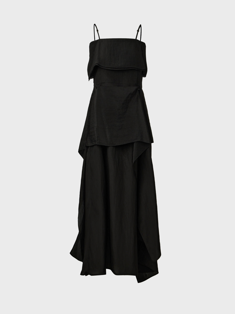 EENK Layered Maxi Dress - Black