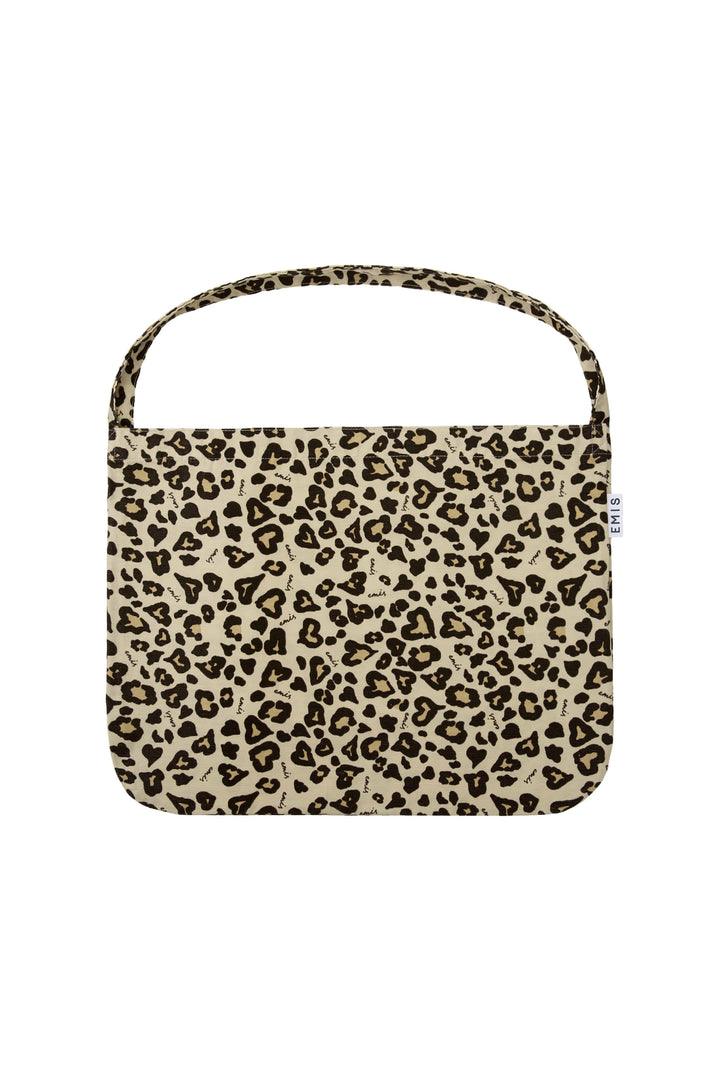 Emis Corduroy EMIS Leopard Eco Bag-Beige