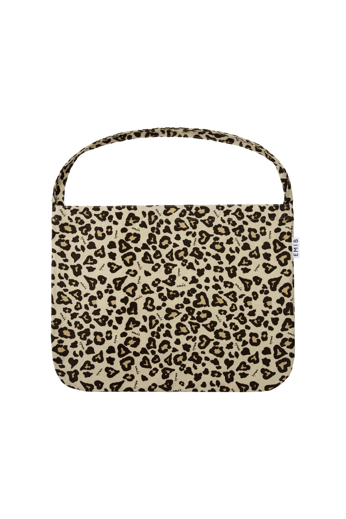 Emis Corduroy EMIS Leopard Eco Bag-Beige