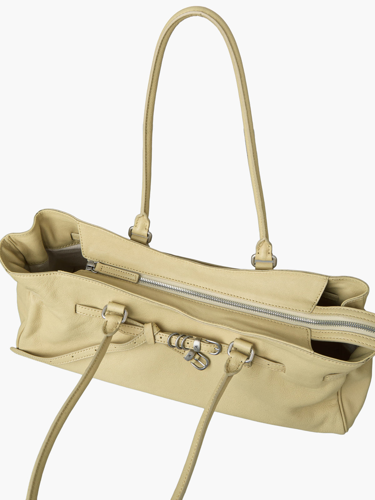 Margesherwood Soft Grandma Shoulder Bag butter washed nappa