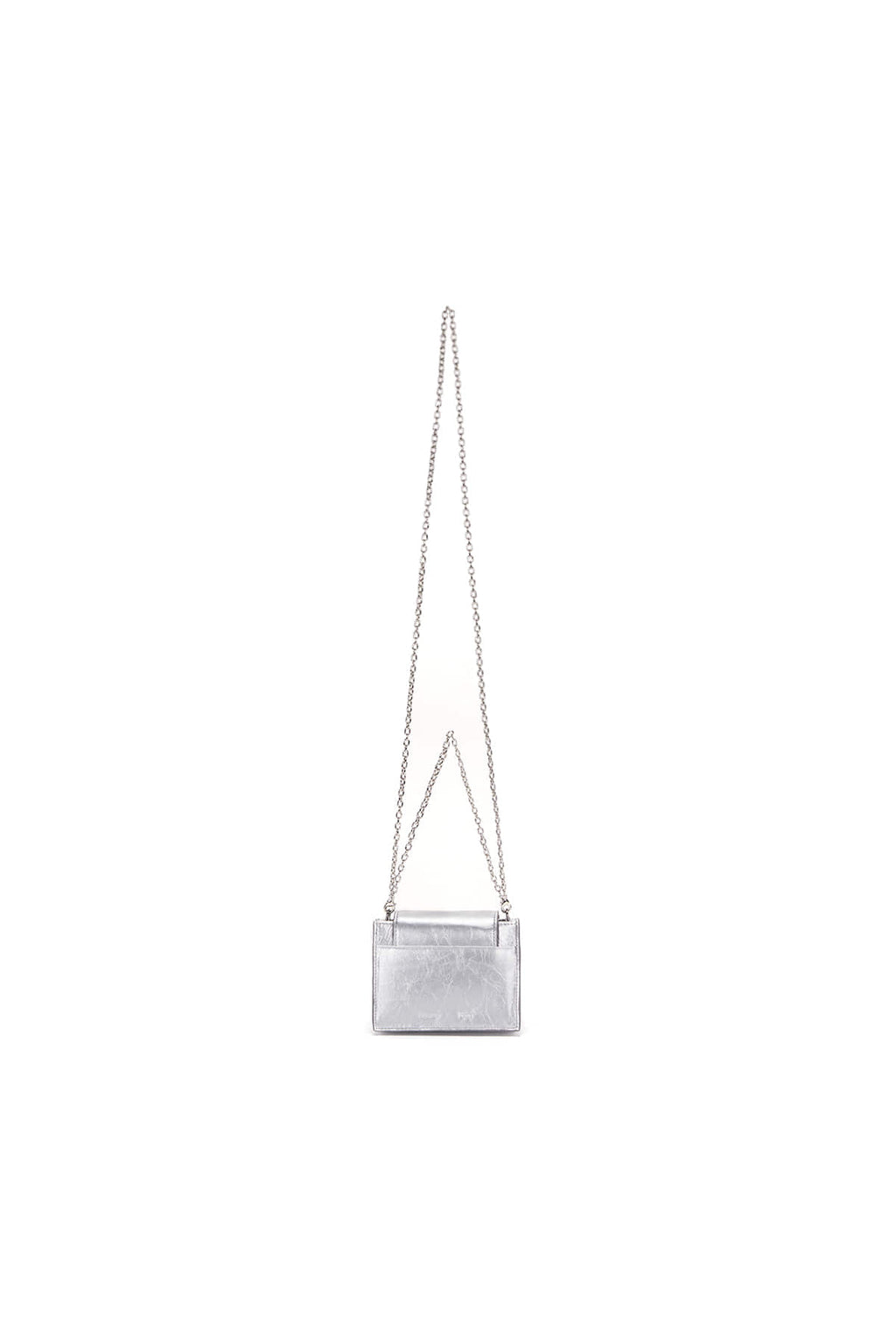 [matinkim] ACCORDION MINI BAG IN SILVER