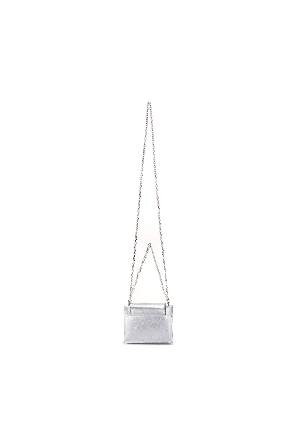[matinkim] ACCORDION MINI BAG IN SILVER