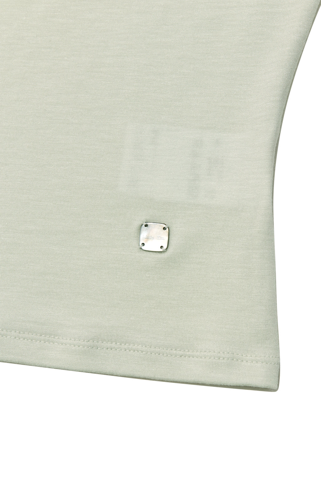 [matinkim] RAGLAN BOLERO SLIM TOP IN LIGHT GREEN