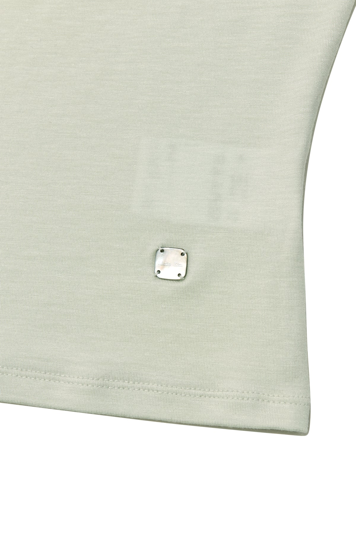 [matinkim] RAGLAN BOLERO SLIM TOP IN LIGHT GREEN