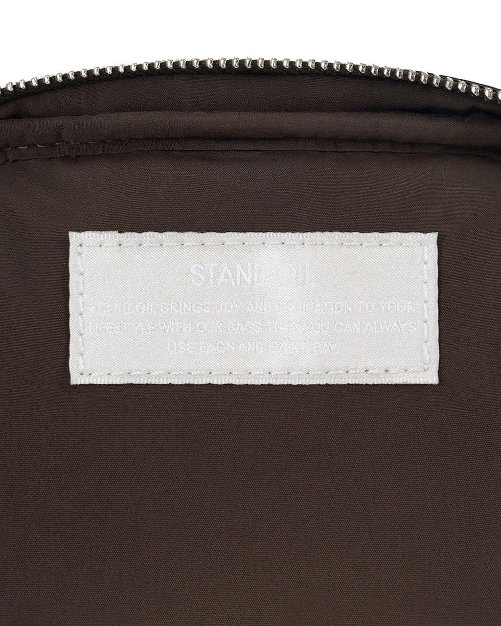 [standoil] Bubble Pouch / Chestnut