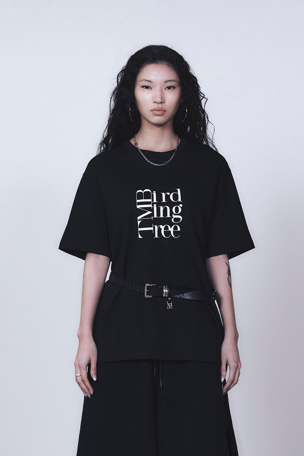 Treemingbird Tmb Square Logo T-shirts Black