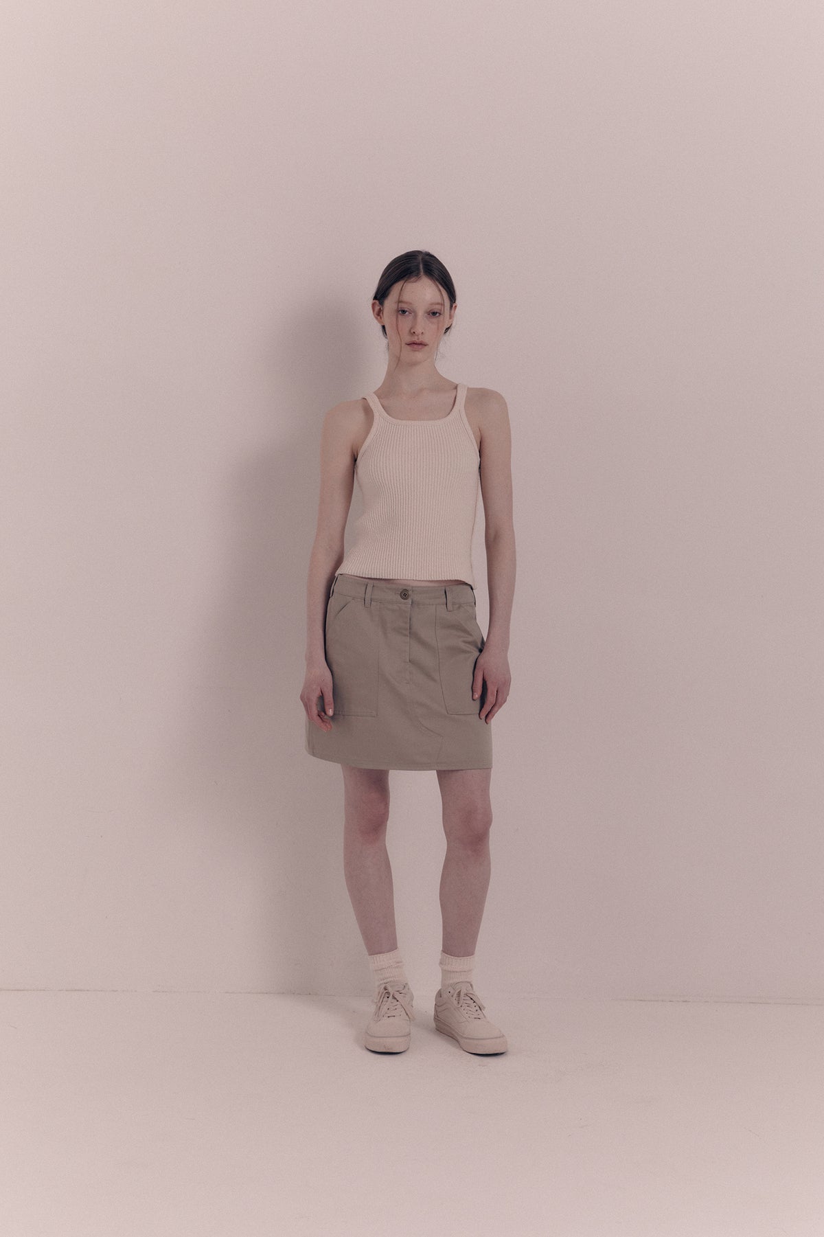 Nothing Written Sam mini skirt (Light gray)