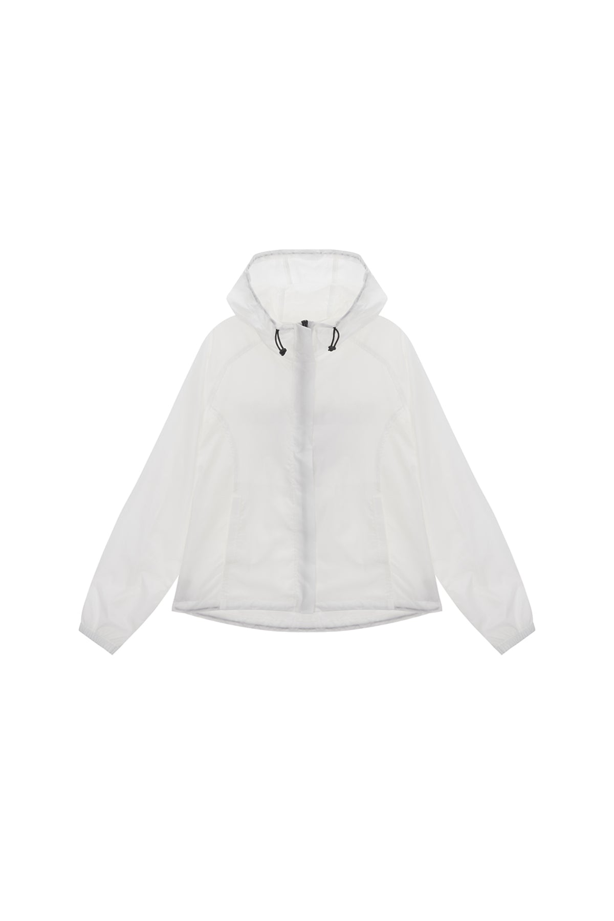 Matinkim Light Hoody Windbreaker For Women IN White