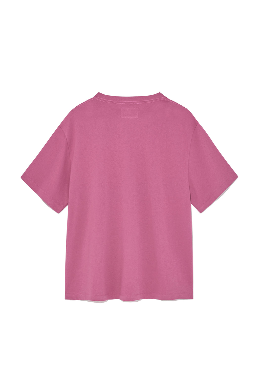 [matinkim] HALF TEXT LOGO TOP FOR WOMEN IN PINK