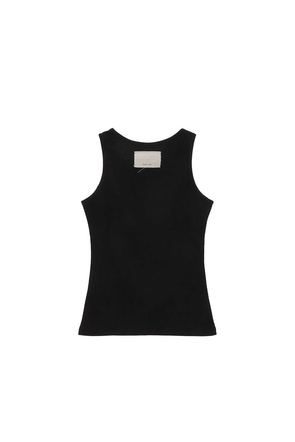 Matinkim Matin Kim Pintuck Sleeveless Top IN Black