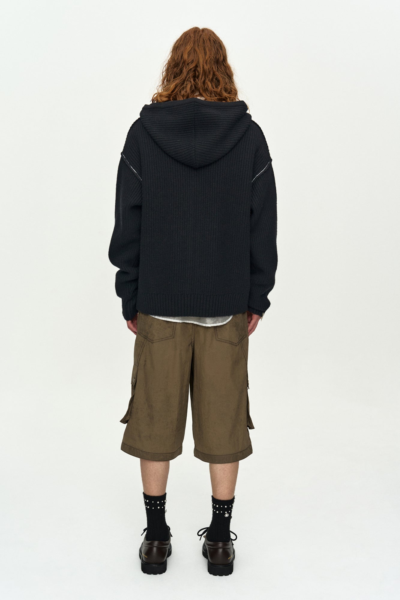 Andersson Bell Unisex Heart Logo Hood Zip-UP Sweater