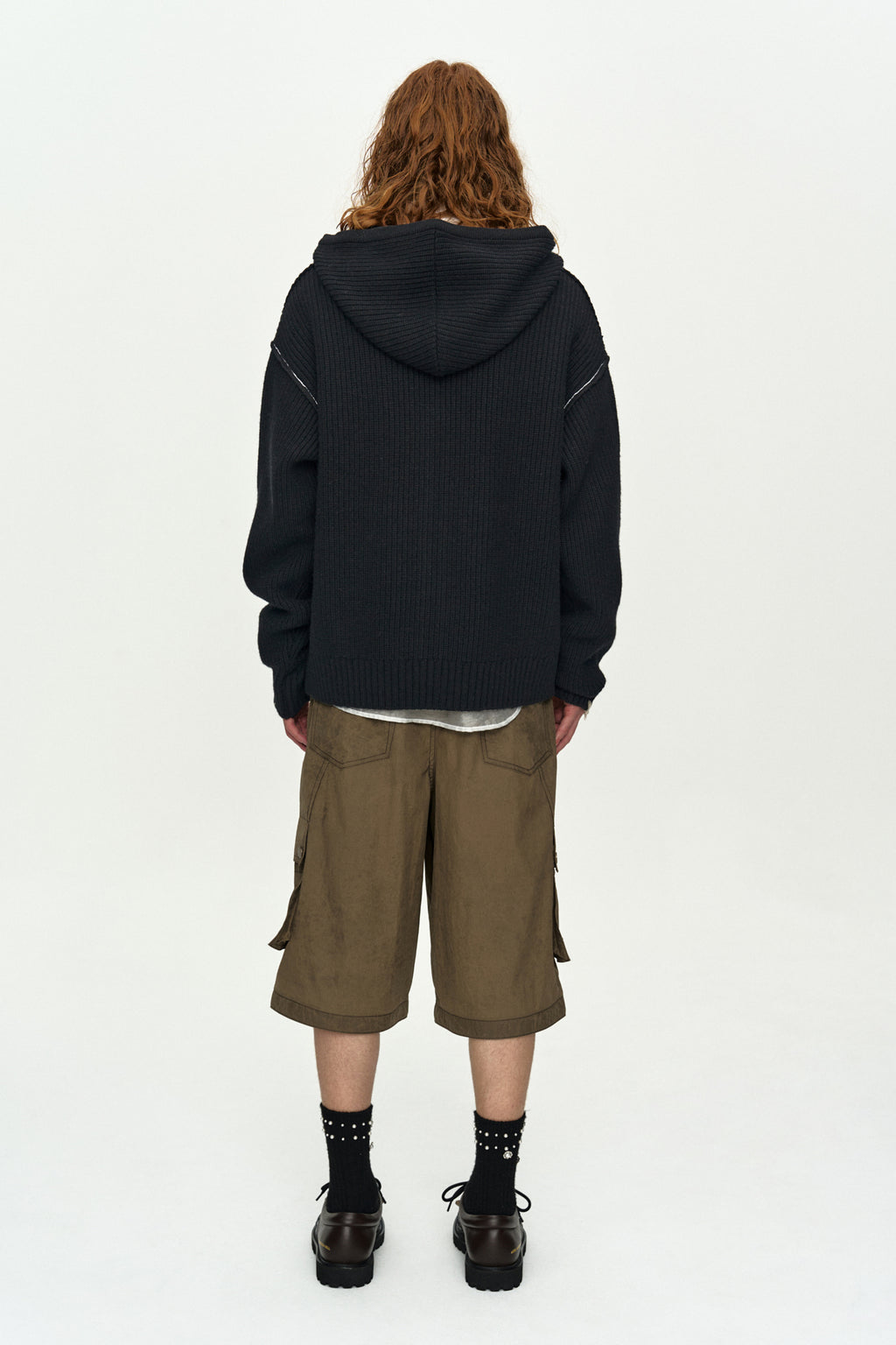 Andersson Bell Unisex Heart Logo Hood Zip-UP Sweater