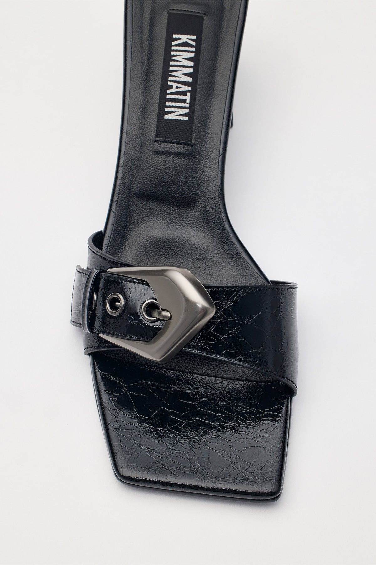 [matinkim] Buckle Point Slide Heels IN Black