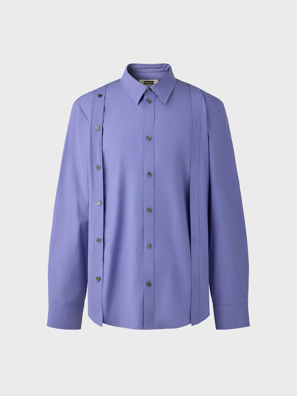 EENK Double-Button Classic Shirt - Lavender