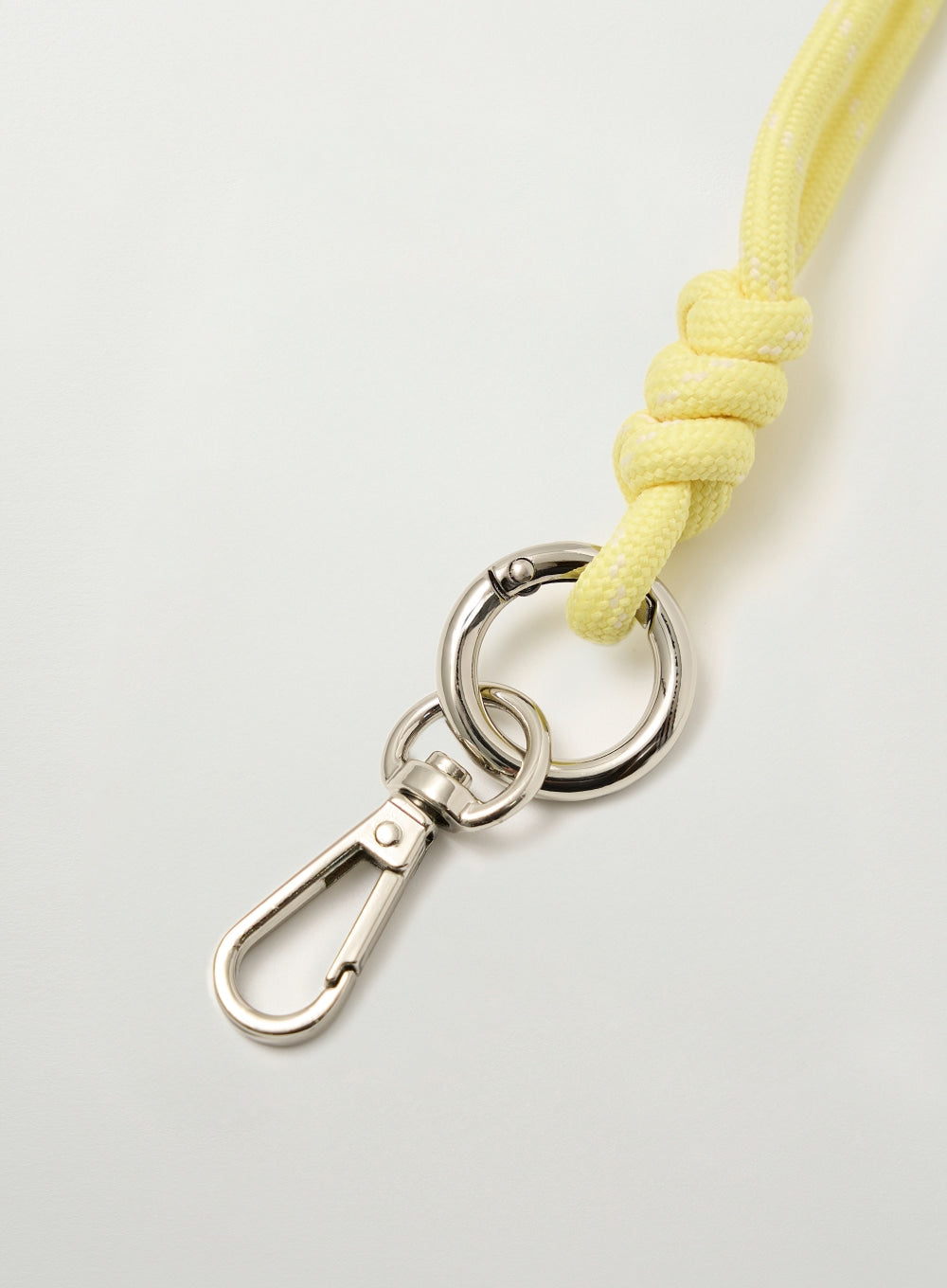 [satur] Classic Rope Keyring - Yellow