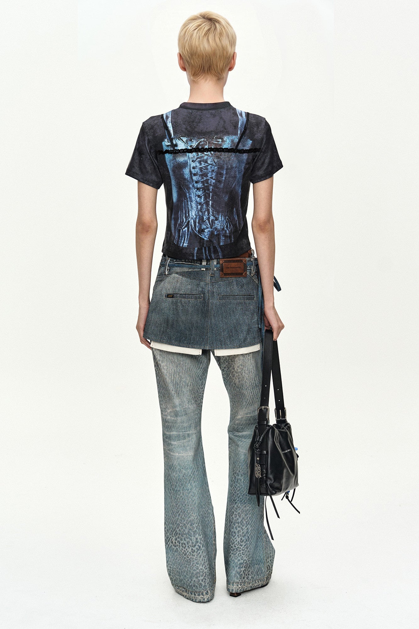 Andersson Bell Lingerie Trompe-L'Oeil Graphic T-Shirt