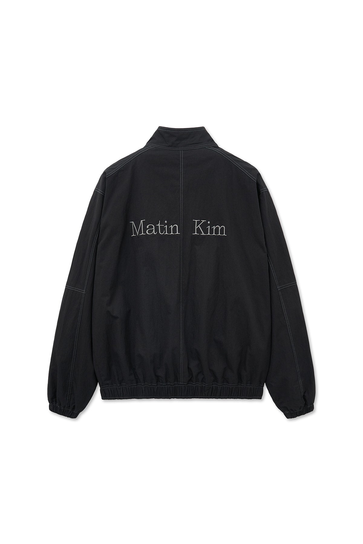 Matinkim Utility Bomber Jumper For Men IN Black