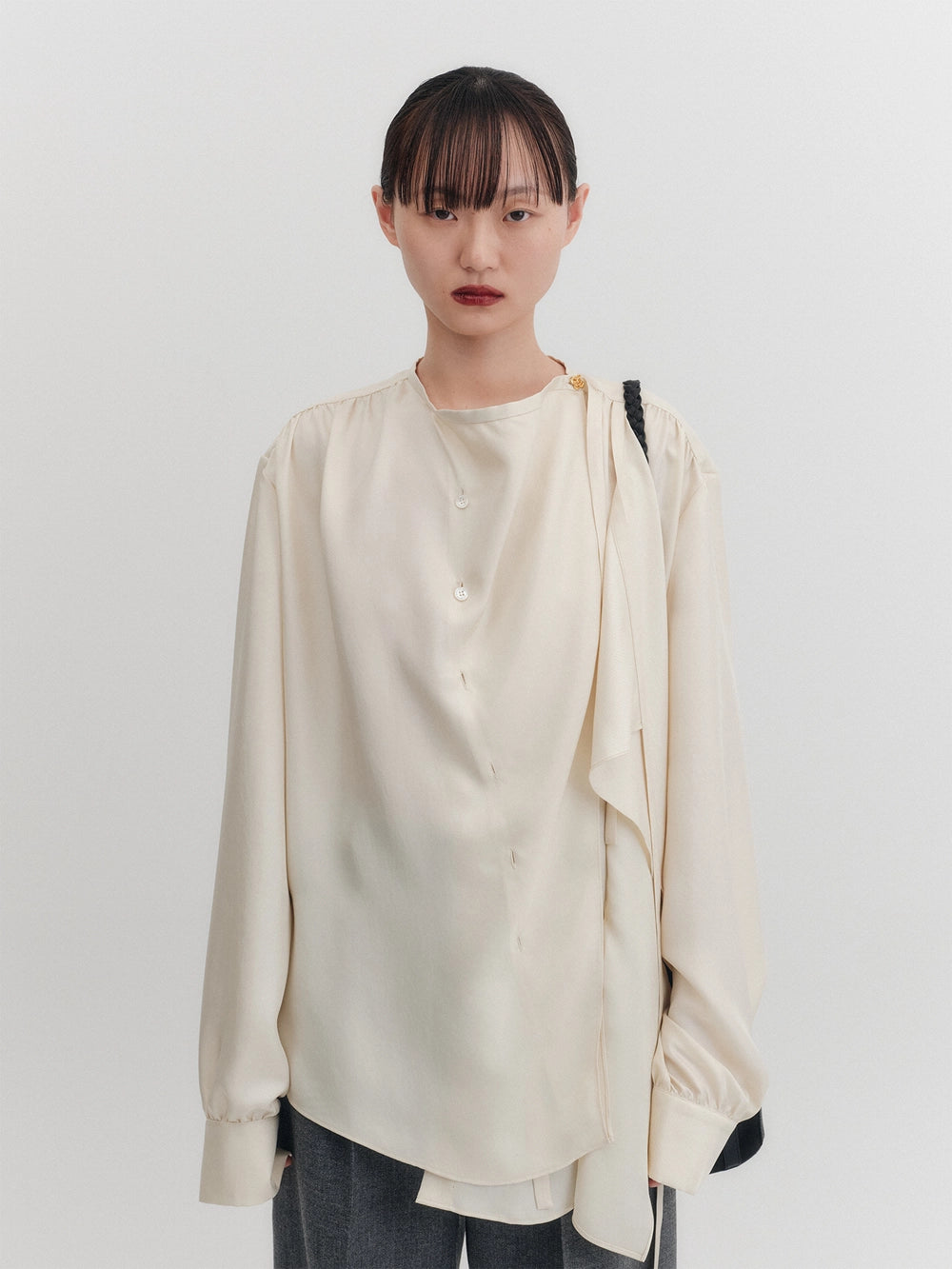 EENK Multi-Way Blouse - Cream
