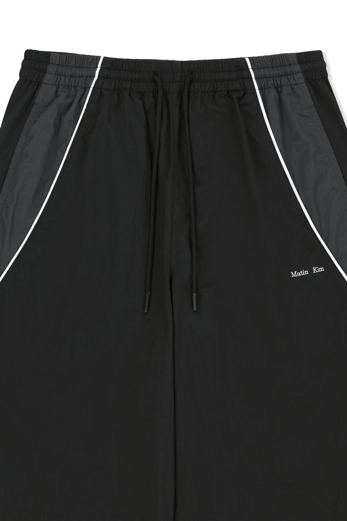 Matinkim Tonal Contrast Track Pants IN Black