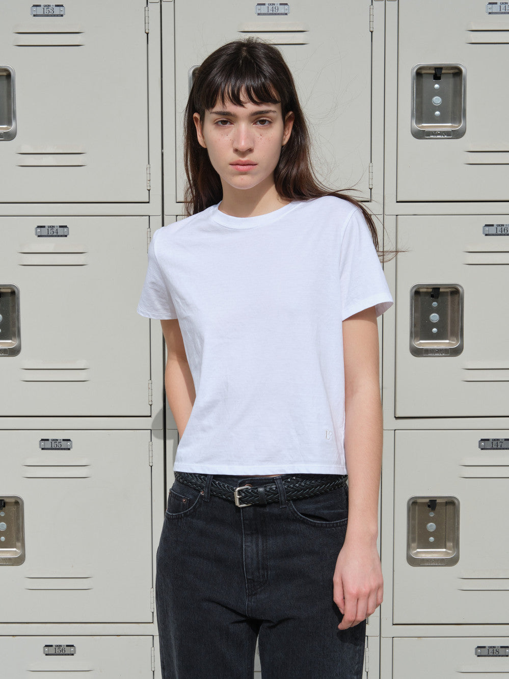 Low Classic Lc Baby Tee White
