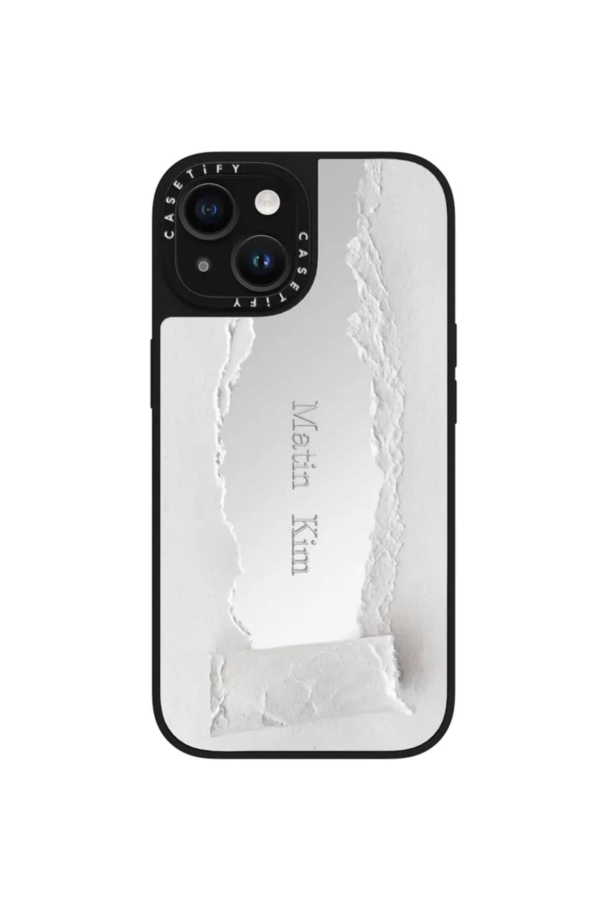 Matinkim Matin Kim X Casetify Paper Case IN Silver