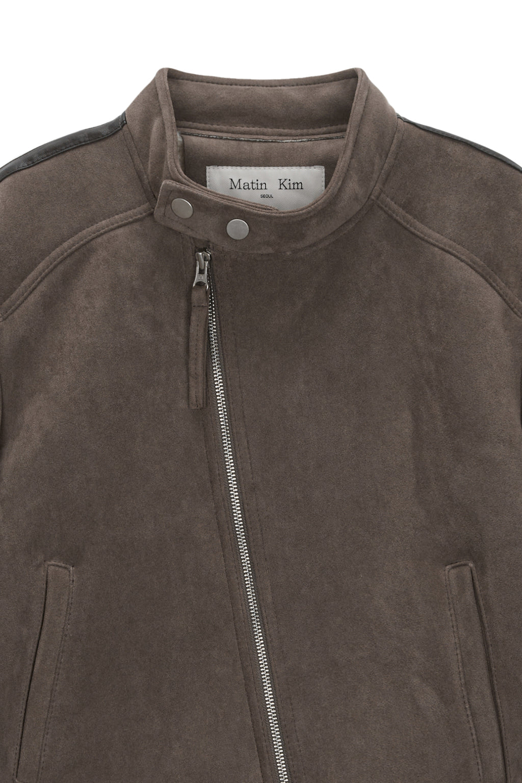 Matinkim Suede Racing Mustang Jumper IN Brown