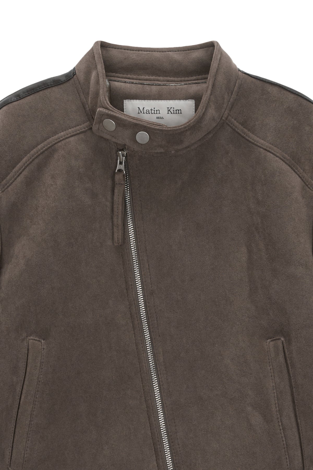 Matinkim Suede Racing Mustang Jumper IN Brown