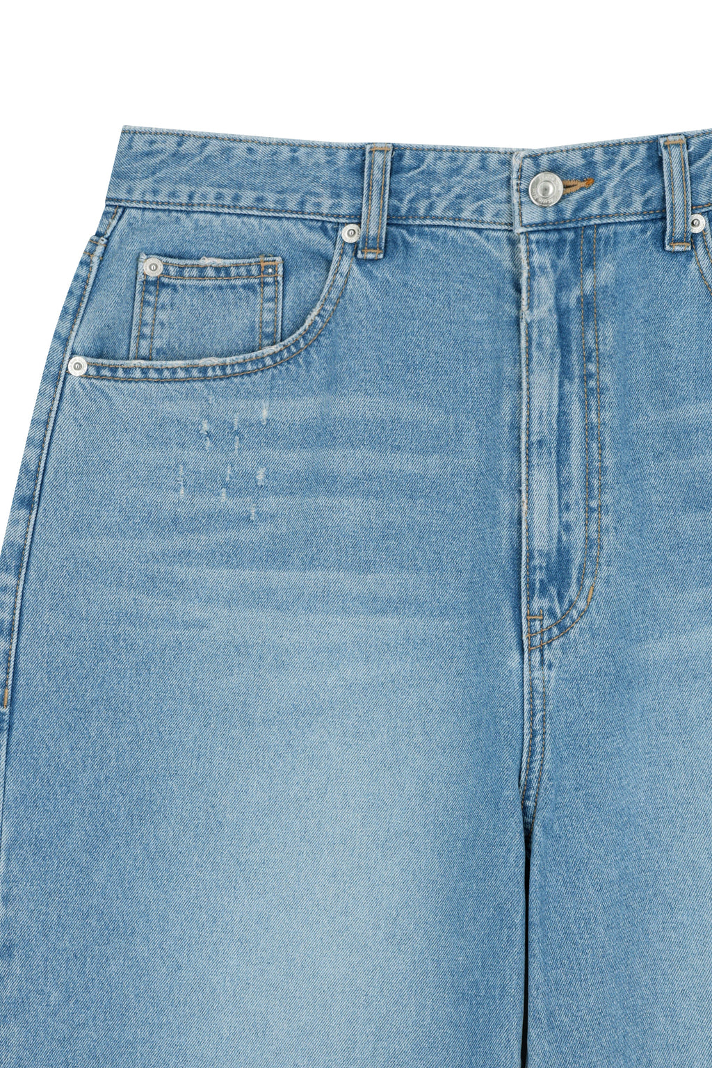 Matinkim Distressed Denim Pants For Men IN Blue