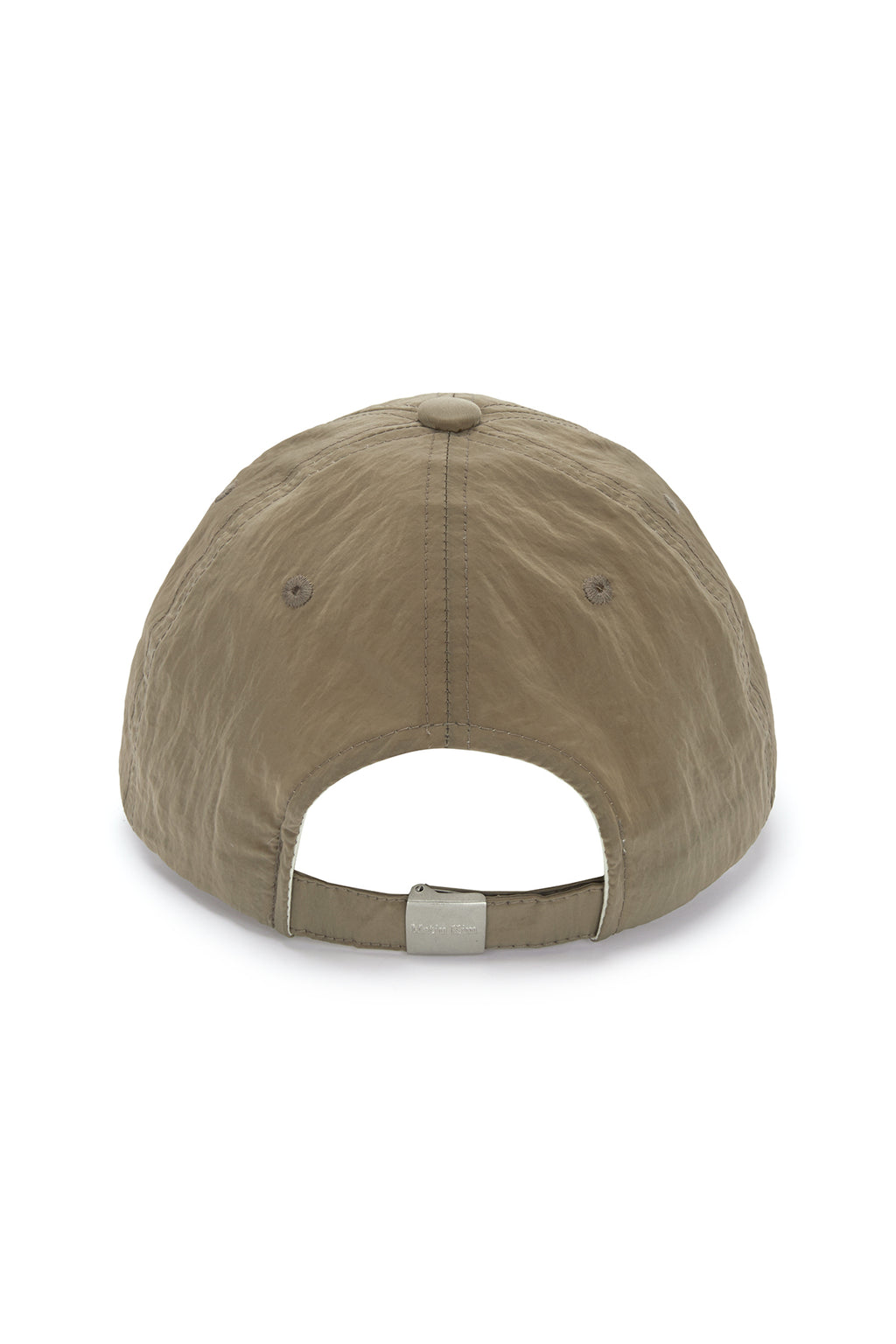 [matinkim] CRISP LOGO BALL CAP IN DARK BEIGE