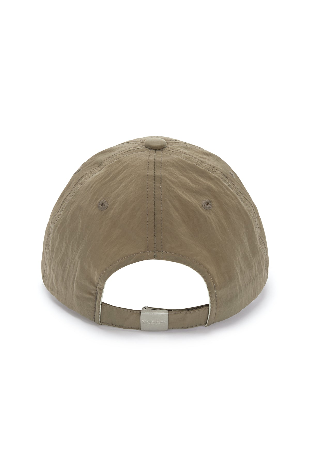 [matinkim] CRISP LOGO BALL CAP IN DARK BEIGE