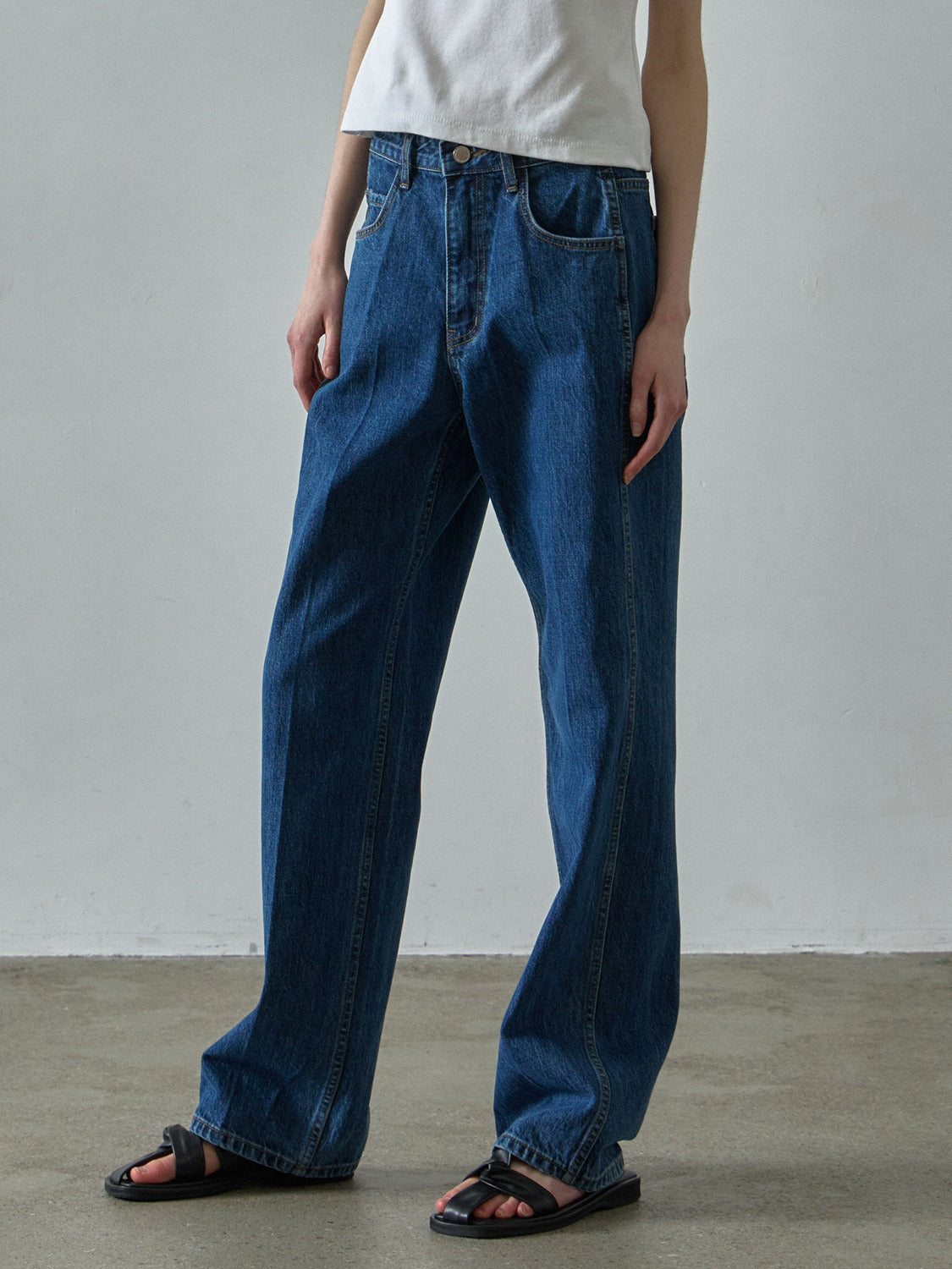 Facade Pattern Classic Denim mid blue