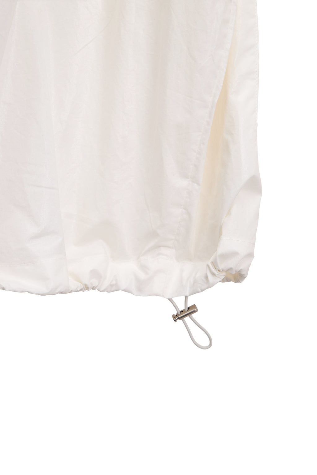 [matinkim] MATIN HIGH NECK HOODY COATING JUMPER FOR MEN IN IVORY