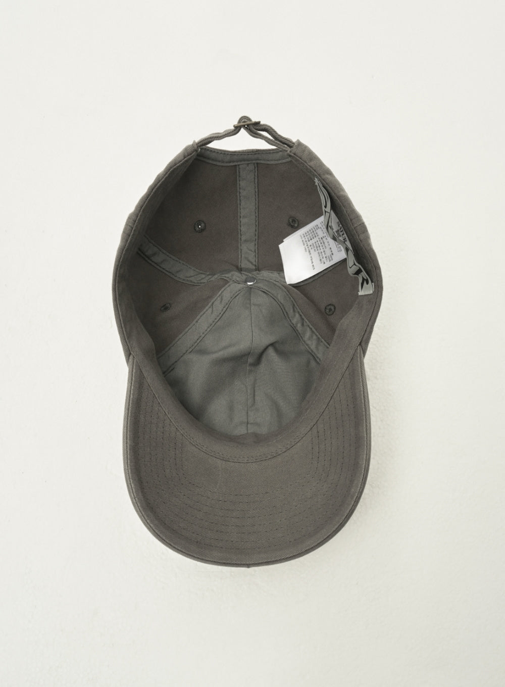[satur] Apero Logo Washed Ball Cap - Khaki