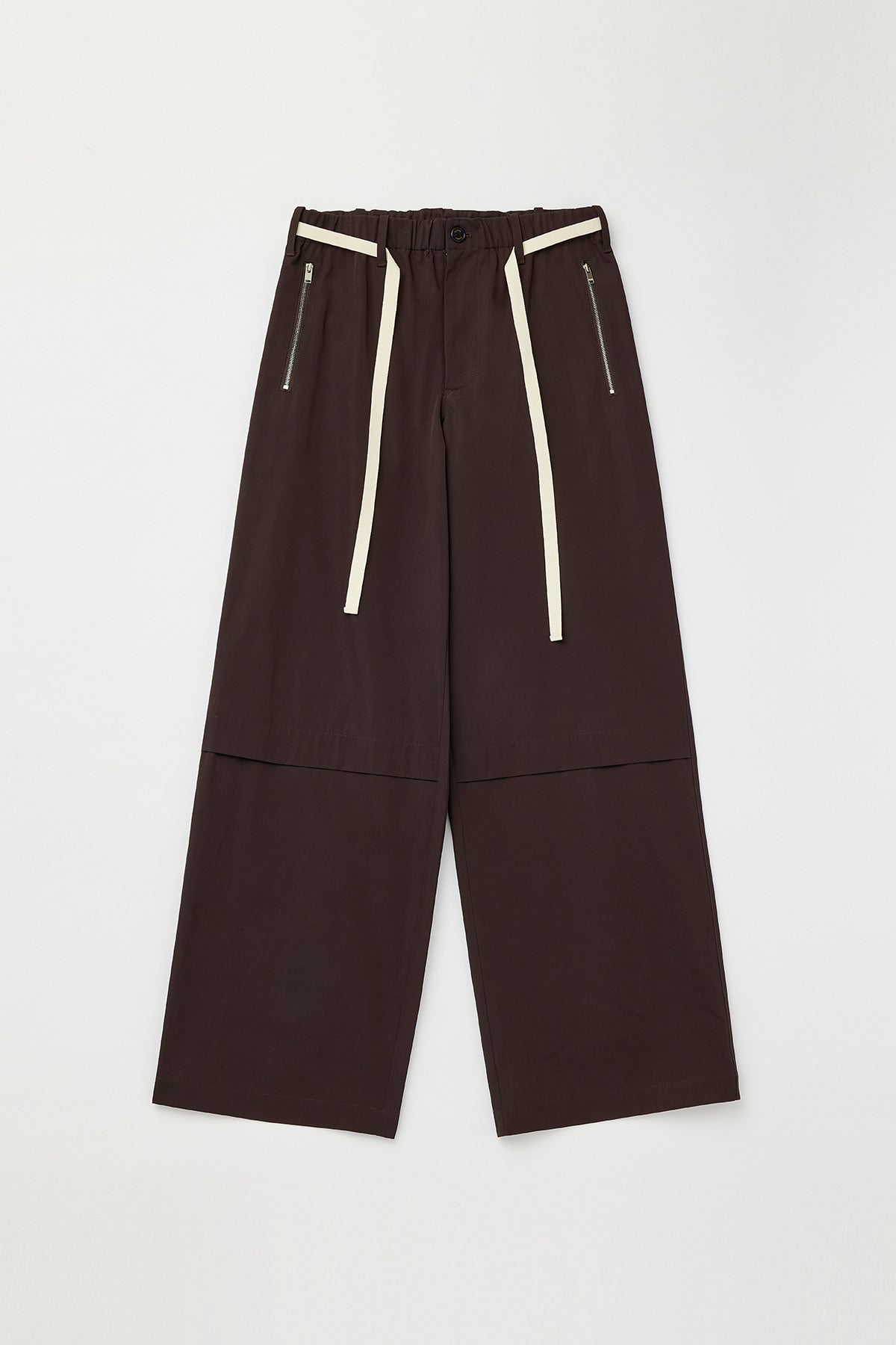 Matinkim String Banding Pocket Trouser IN Brown