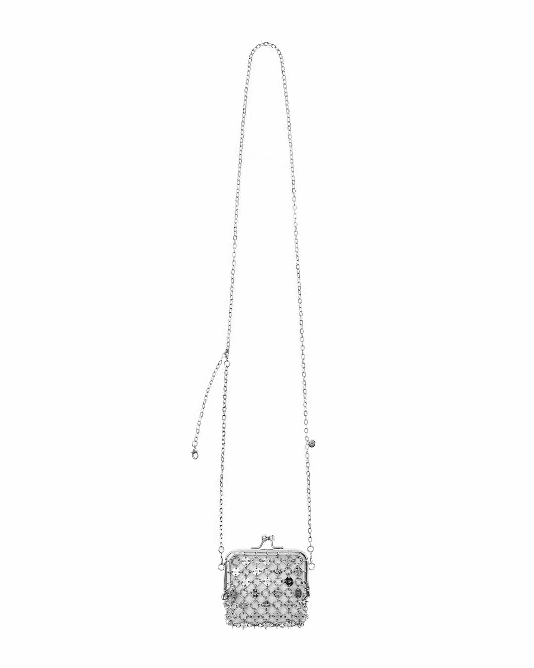 Hippo Frame Bag · Silver