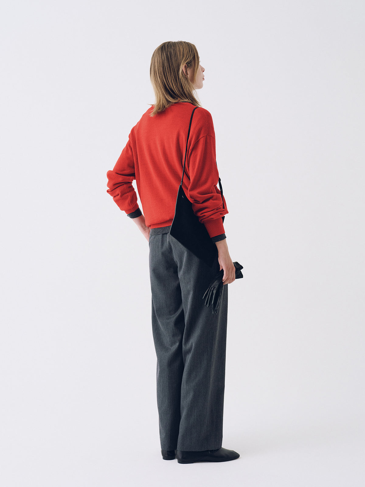 Nothing Written Charlotte v-neck pullover (Berry Red)