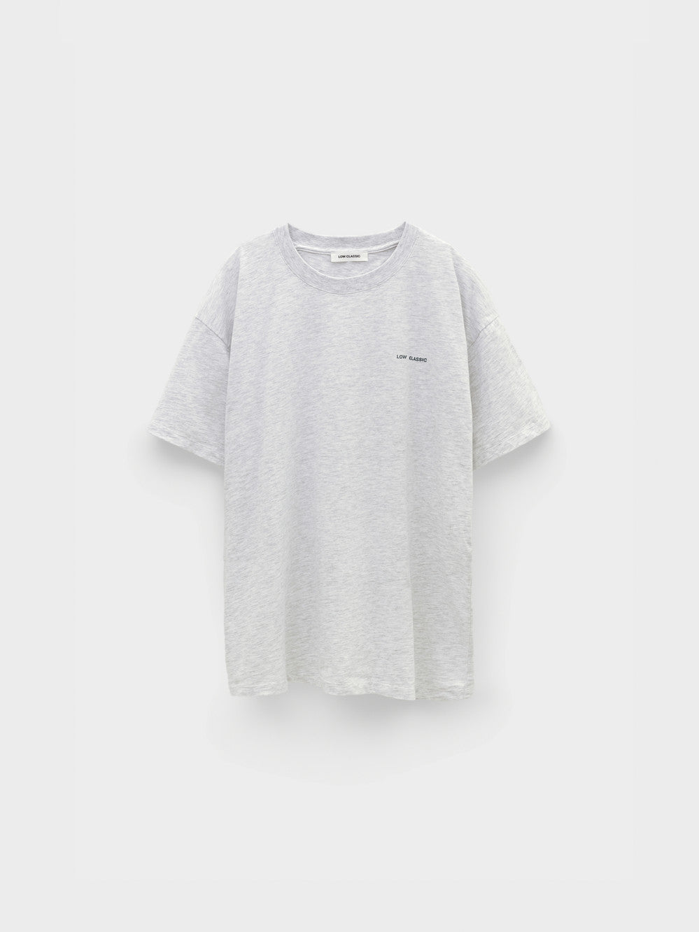 Low Classic Mirae Graphic Oversize T-Shirt Light Grey