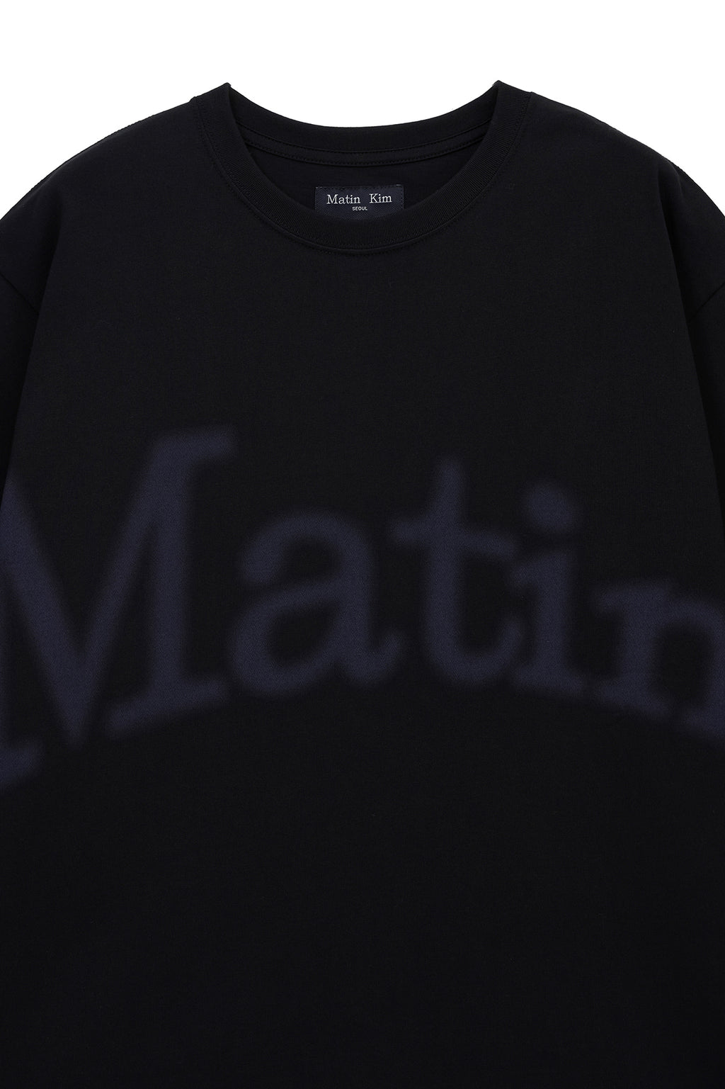 Matinkim Big Arch Logo Top For Men IN Black